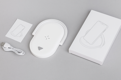 Triple Function Wireless Charging Lamp Stand